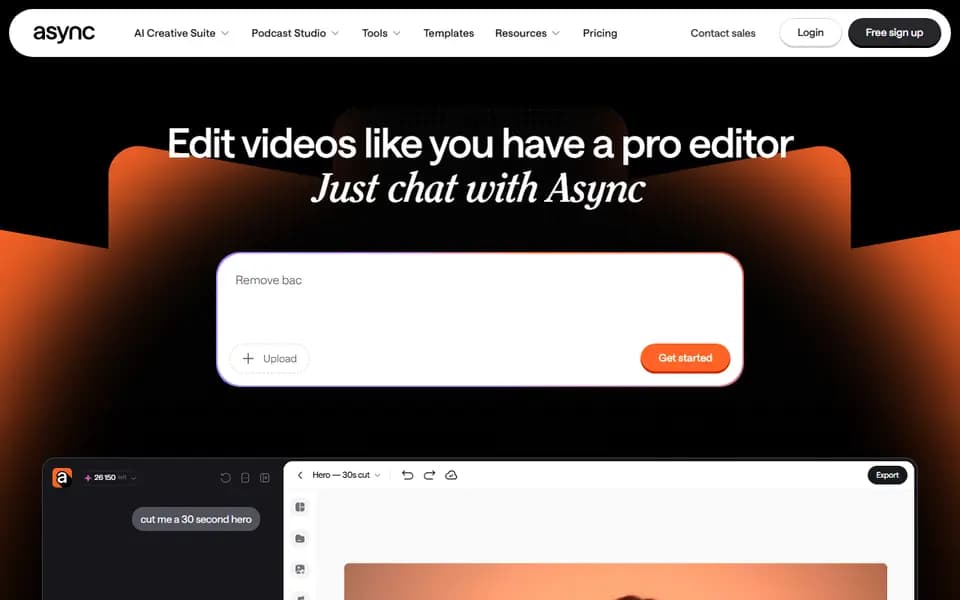Async (ex-Podcastle) homepage