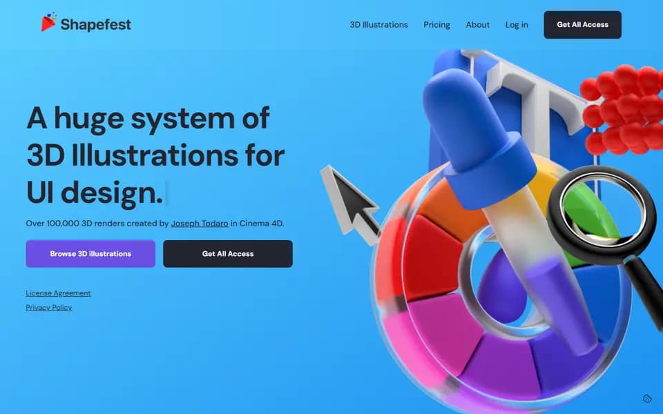 Shapefest homepage